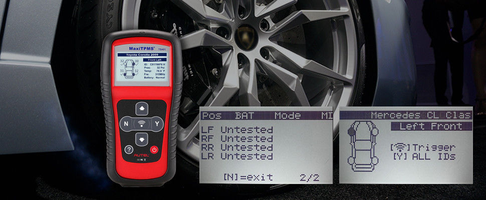 2020 Latest Autel MaxiTPMS TS401 Tire Pressure Sensor TPMS Diagnostic and Service Tool Code Readers Scan Tools Autel TPMS Tool
