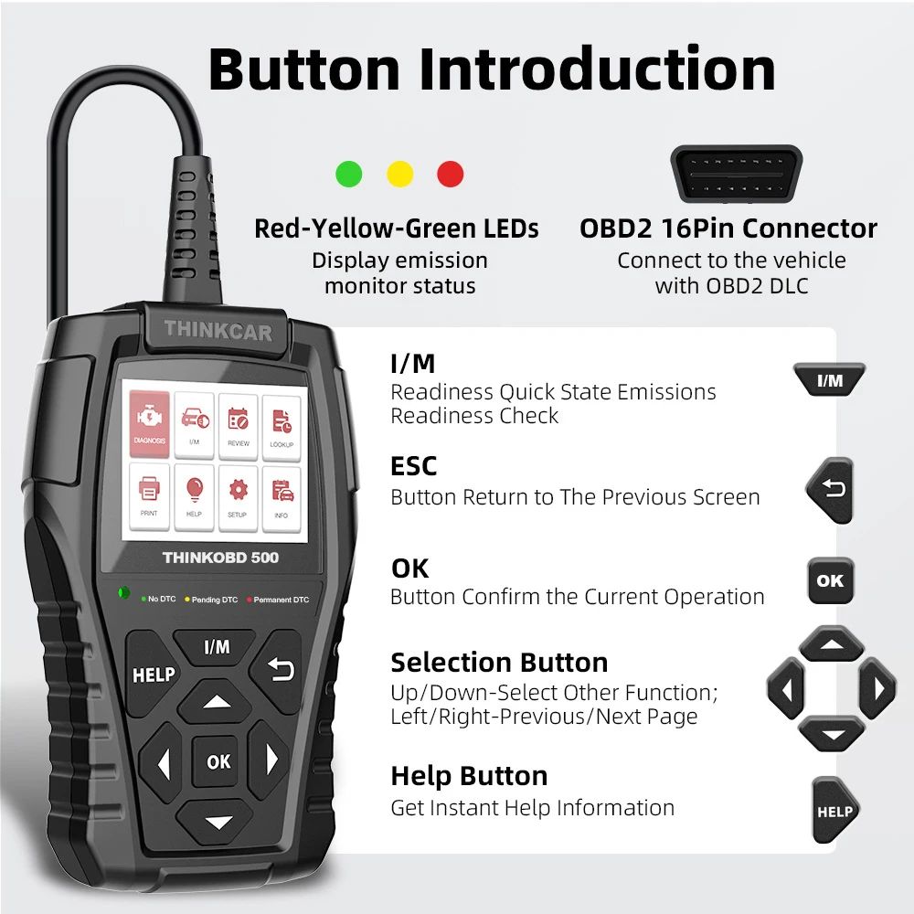 ThinkOBD 500 Connection Interface