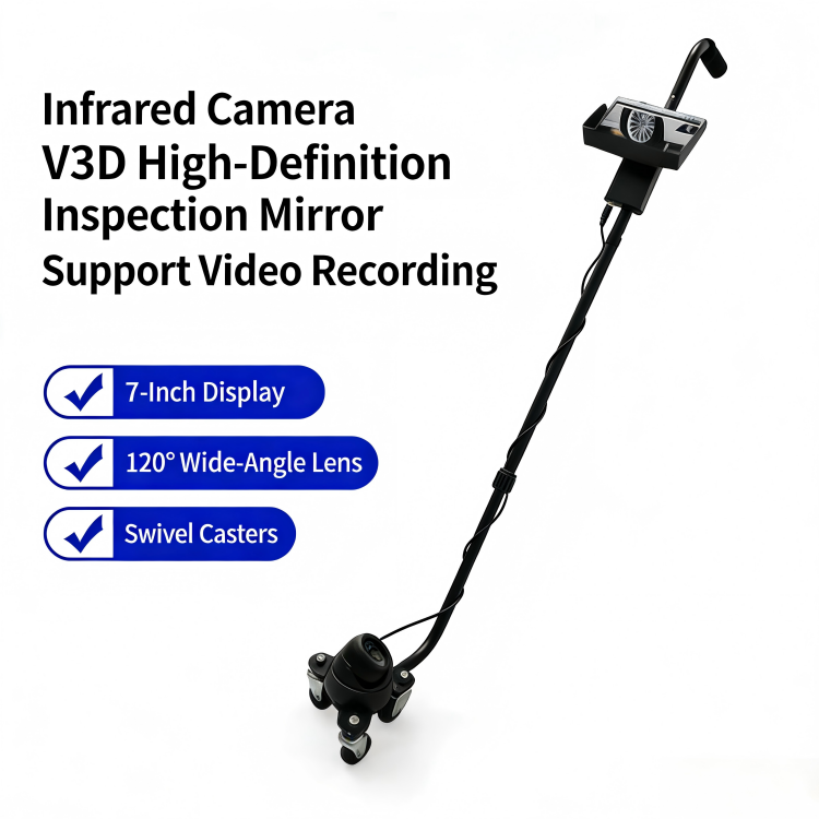 Visual Under Vehicle Inspection Mirror V3D Security Inspection Equipment Checking for Public Safety Inspection