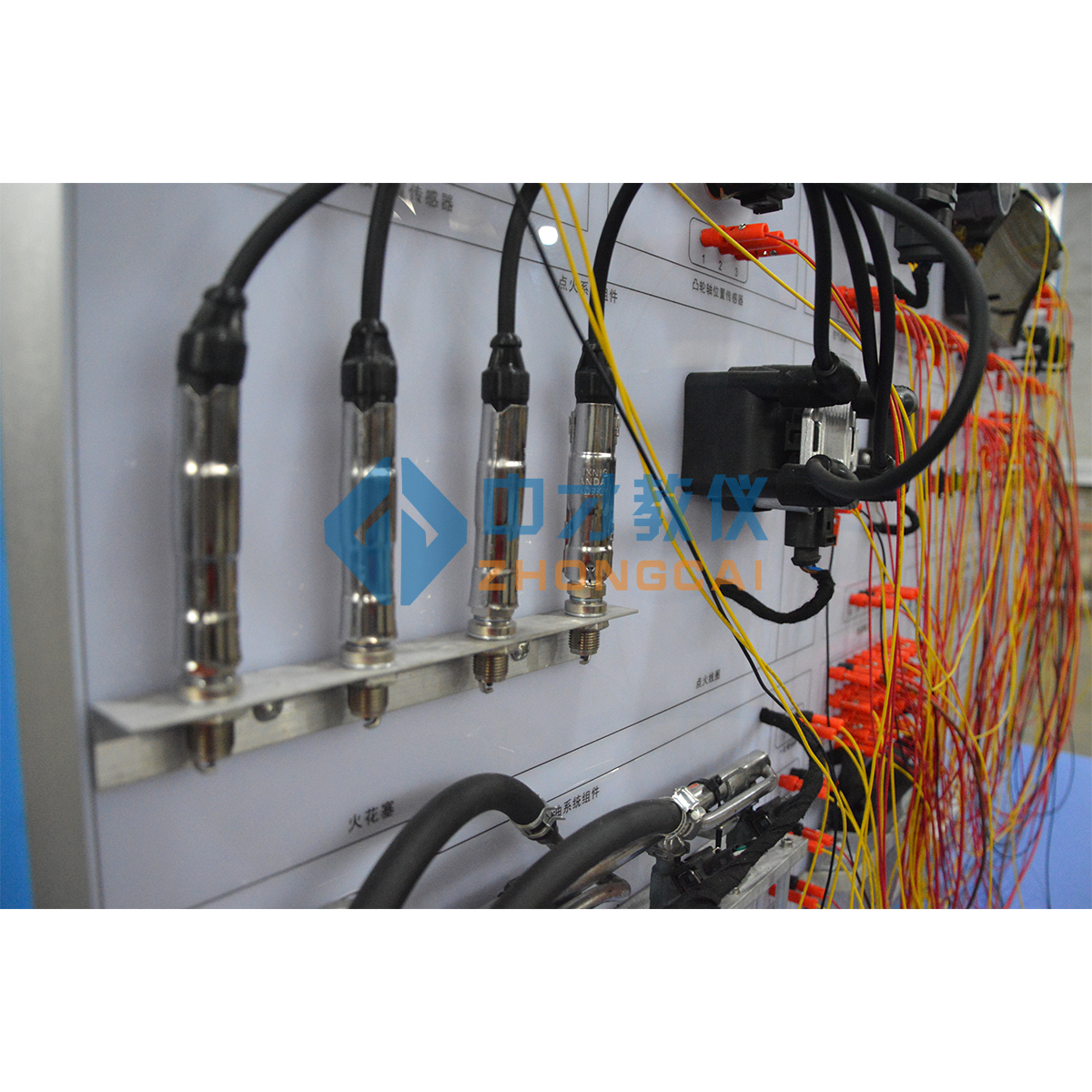 Automotive Education Equipment Engine Sensor Actuator System Training Platform Automotive Electrical System Trainer