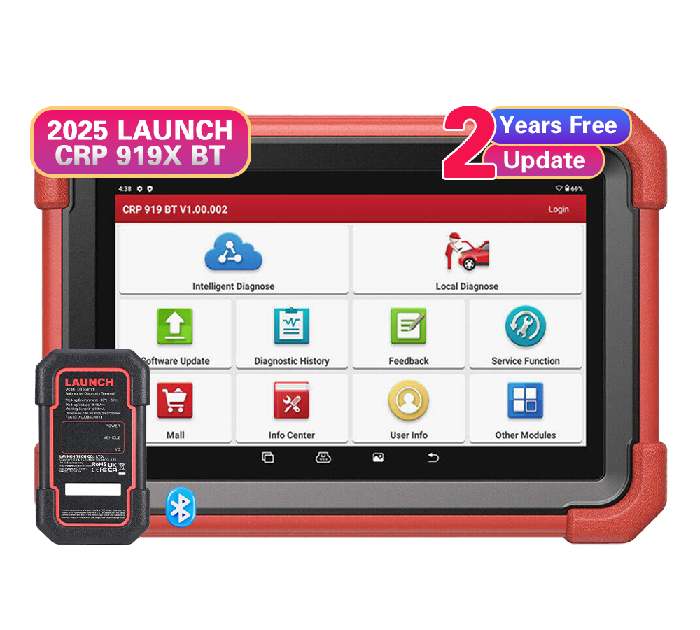 Best Seller Launch X431 Crp919x Bt X431 Launch Key Programming Car Obd 2 Scanner Automotive Diagnostic Tools for All Cars
