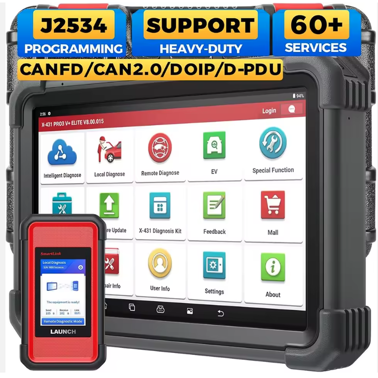 Advanced X431 PRO3S Vehicle Diagnostic Tablet with Full System Scan and Active Test Functions