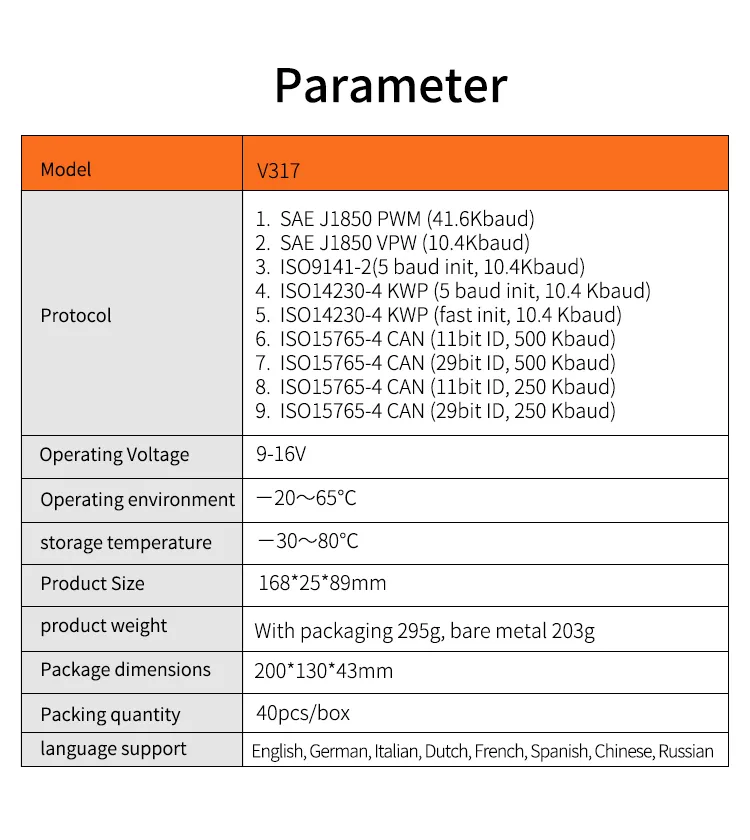 Universal Diagnostic Voitures Sc301 OBD2 Scanner Car Code Reader Scan Automotive OBD 2 OEM Diagnostic Tools