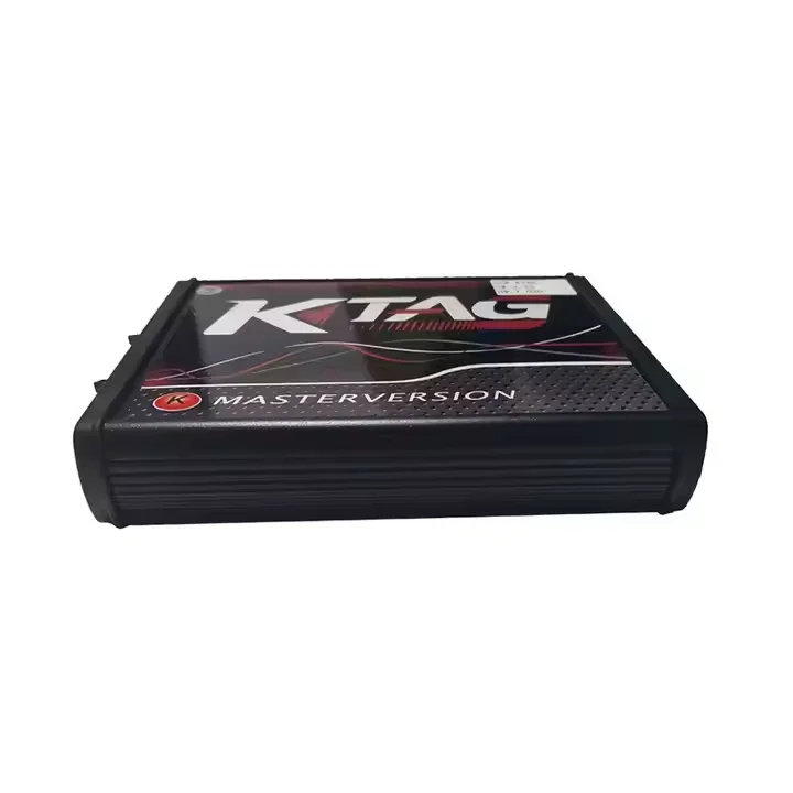 EU Version KTAG V7.020 V2.25 Auto ECU Programming Tools Red Board with No Tokens Limitation Data Cables Product
