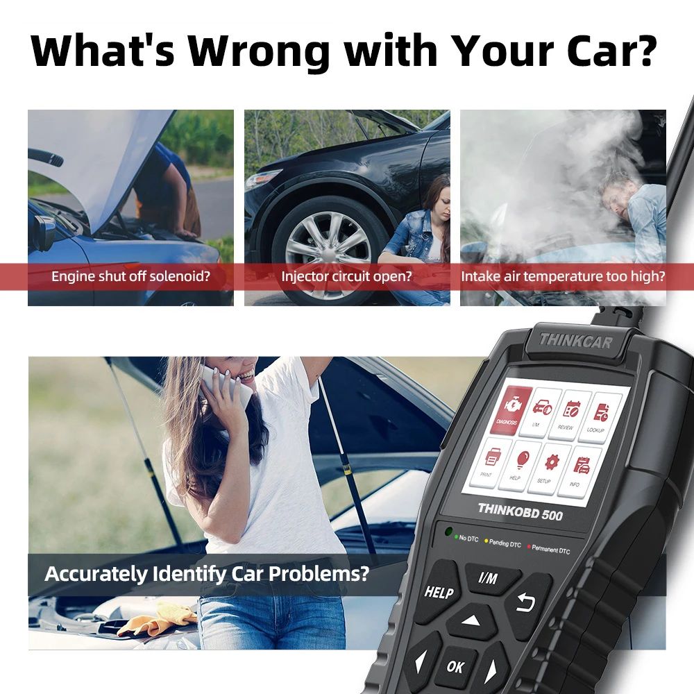 ThinkOBD 500 Screen Diagnostic Scan Tool