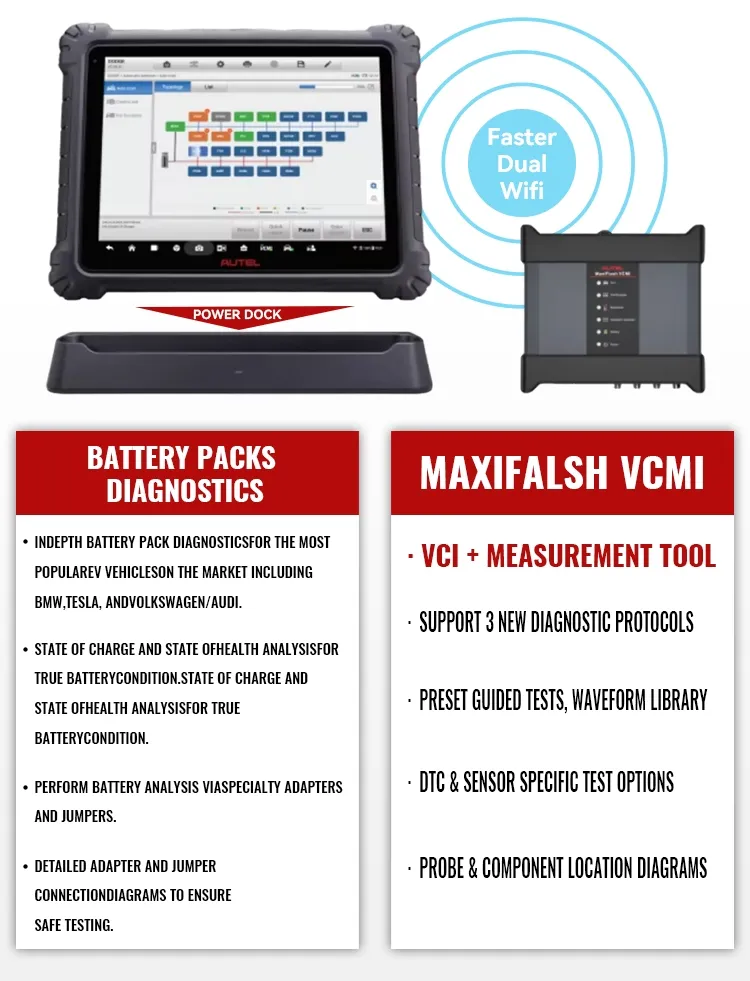 Maxisys Ultra EV Automotive Scanner, Pre & Post Scan, Cloud Report