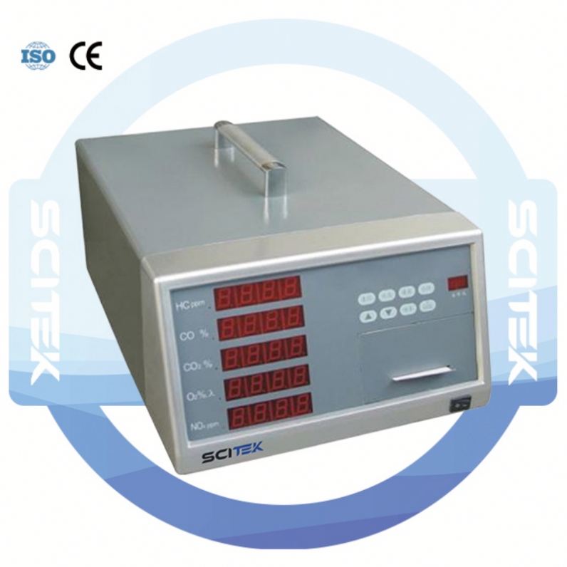 SCITEK AEA-401 Automobile Exhaust Analyzer &amp; Emission Tester with Built-in Printer HC/CO up to 10000ppm 10s Response Time