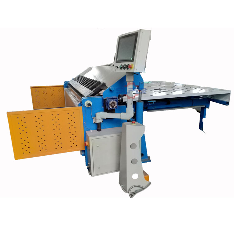 Rear roller table