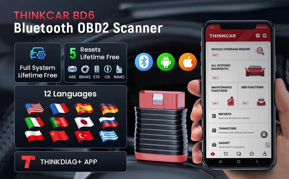 THINKCAR BD6 App Compatibility Info