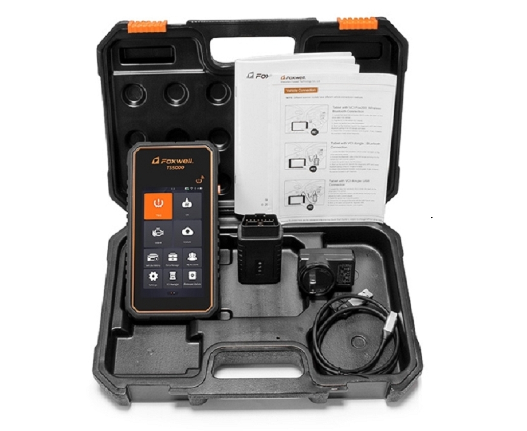 100% Original Foxwell Diagnostic Tools Wireless TPMS Tablet Automotive OBD2 Scanner Maxi TPMS Diagnosis and Programming TS5000