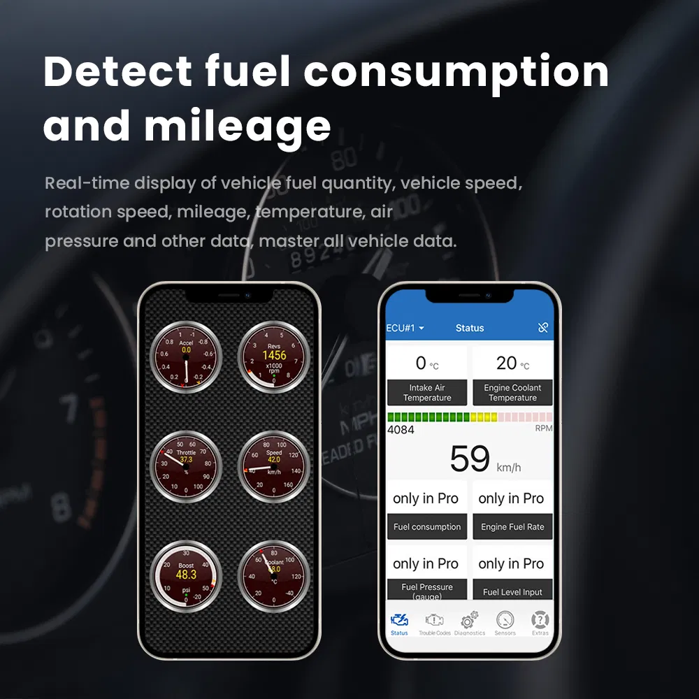 Mini New Elm327 Bluetooth V2.1 OBD2 Car Diagnostic Scanner