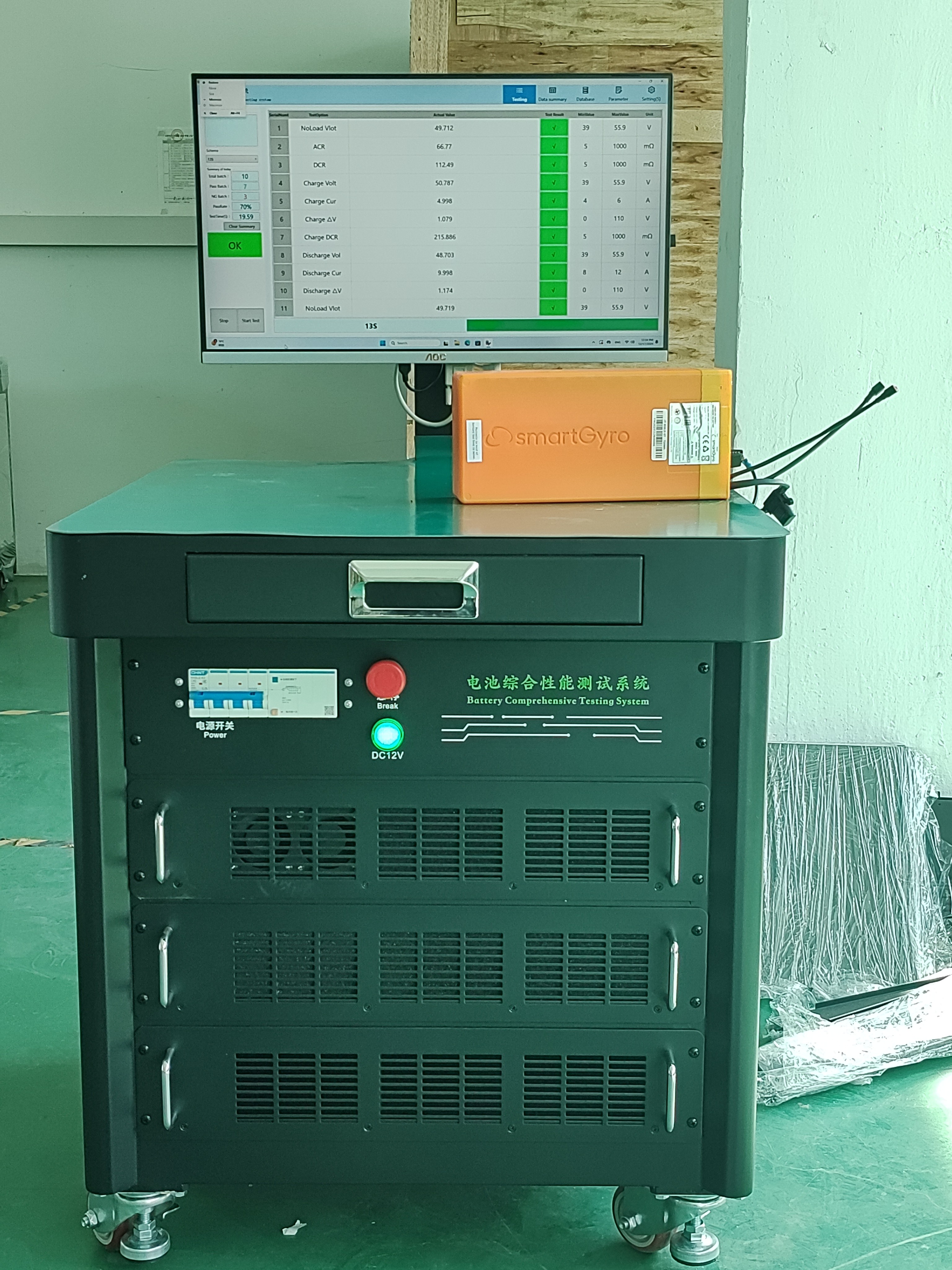 Custom 100V 20A Charging 120A Discharging Comprehensive Testing Machine Battery Pack Tester Battery Pack Integrated Tester
