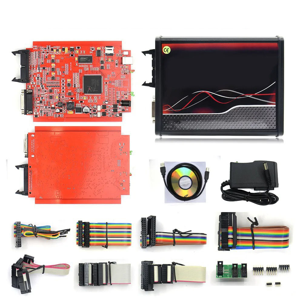 EU Red OBD2 Tuning K-ess V2 V5.017 Online 2.80 &amp; K-TAG 7.020 2.25 K-TAG ECU Programming Code Reader Tools