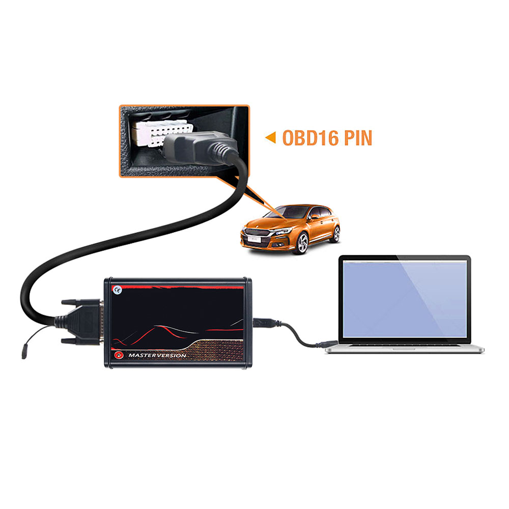 EU Red KESS V2 V5.017 Online 2.80 and K-TAG 7.020 2.25 KTAG ECU Programming Tools OBD2 Chip Tuning KESS KTAG ECU Programmer