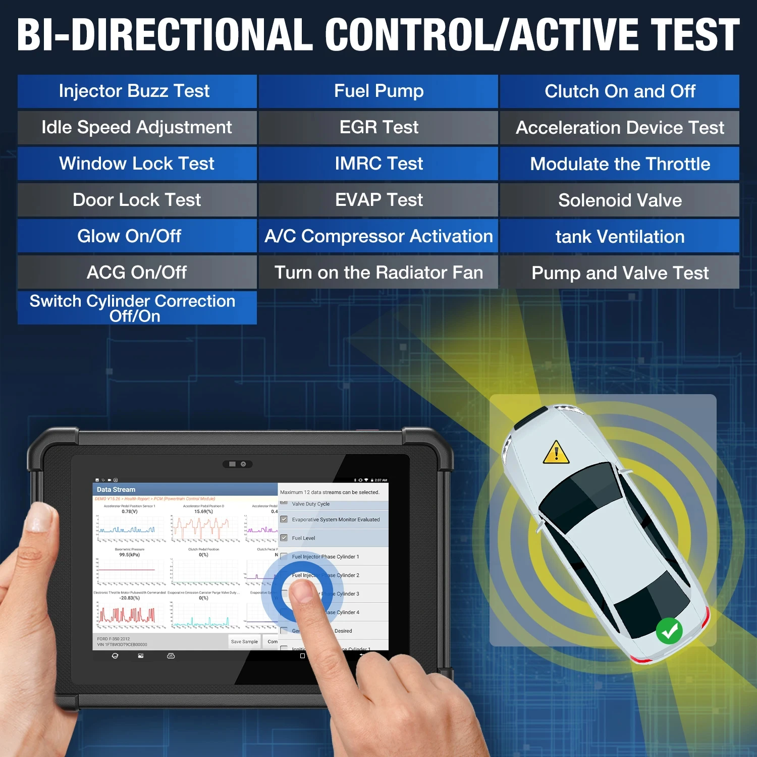 Active Test & Bi-directional Control