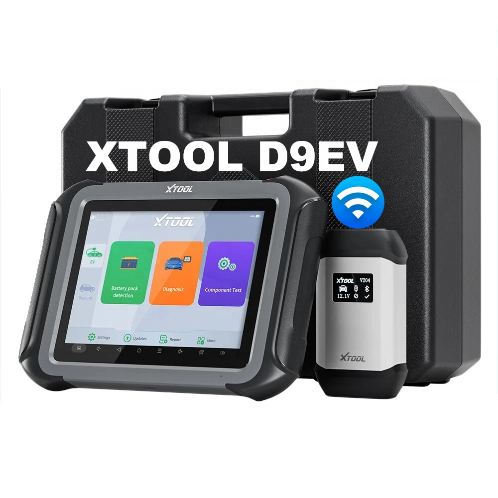 China New XTOOL D9EV New Energy Vehicle Diagnostic Tools Obd2 Scanner EV Car Battery Pack Tester Auto Diagnostic Machine for Byd