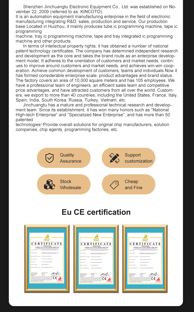 Product Certifications