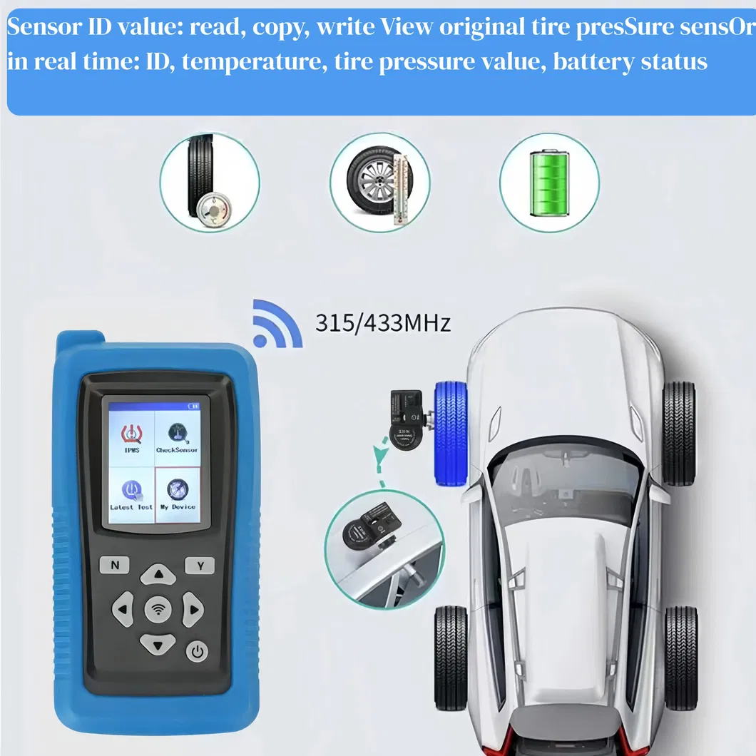 Car TPMS Maintenance Scan Tool OBD2 Scanner Automotive Code Reader Programming Tool Device