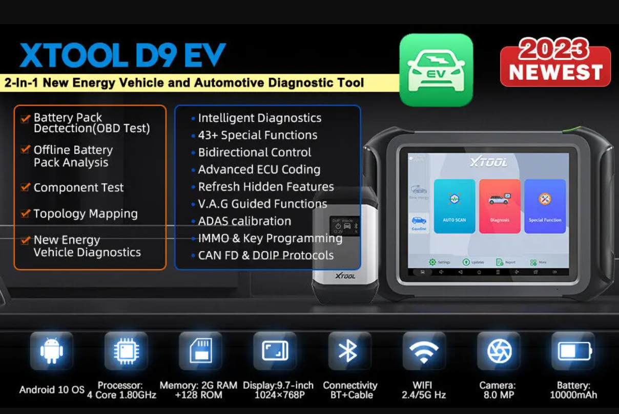 Diagnostic Tool D9EV Overview
