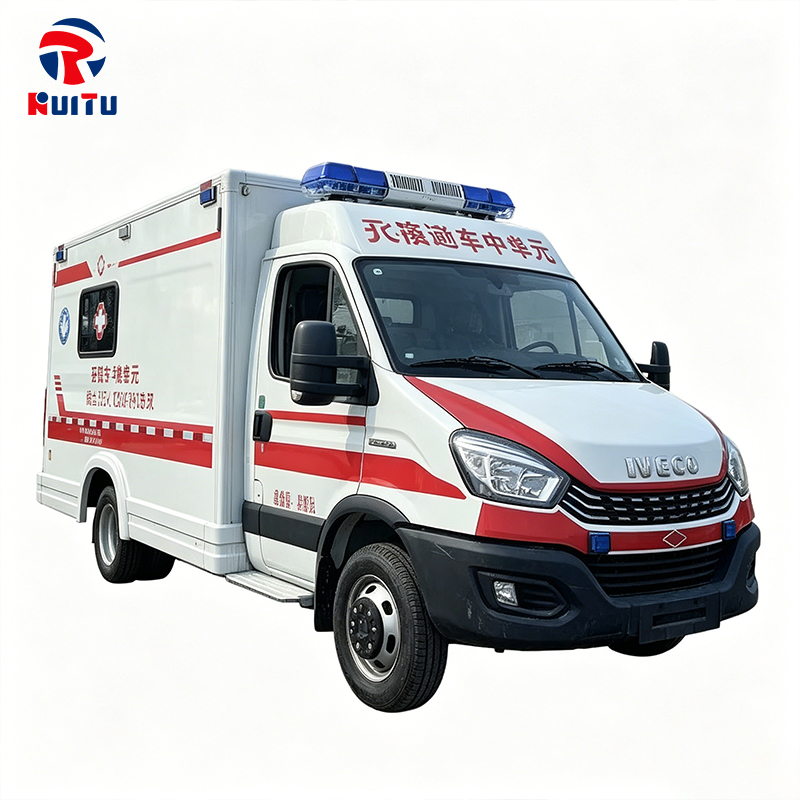 I Veco Advanced Telemedicine Smart Ambulance With Diesel/Gasoline Engine Medical Equipment