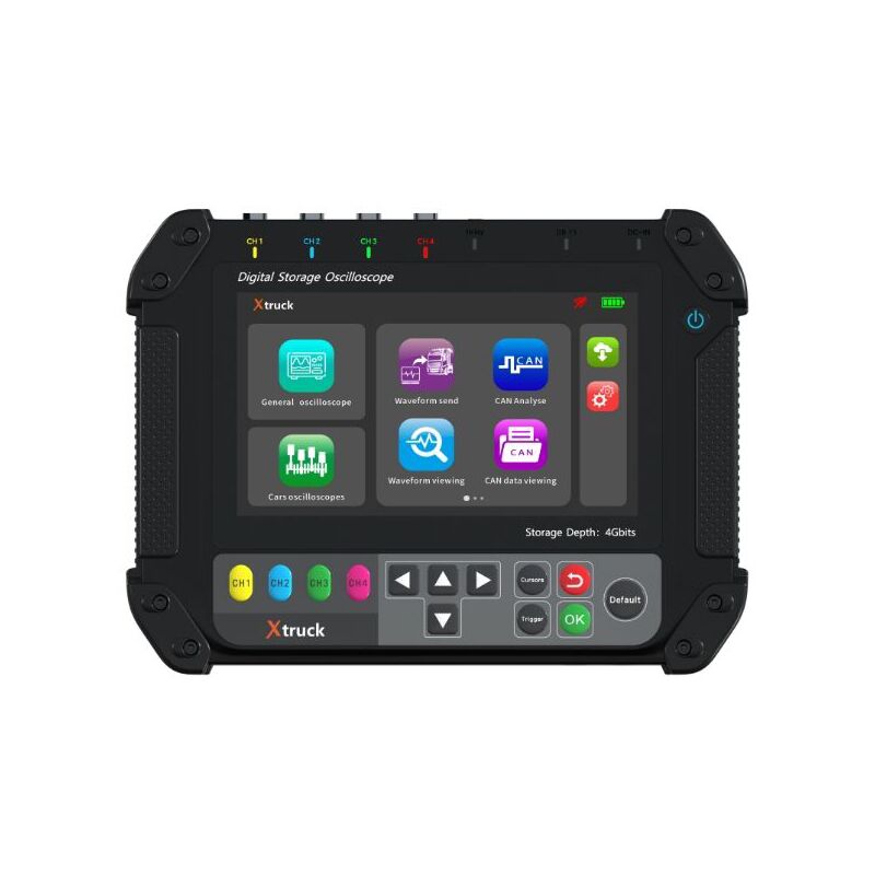 Automotive Digital Oscilloscope Multi Channel Touchscreen Display Multimeter CAN LIN Signal Source Handheld Touch Screen Tablet