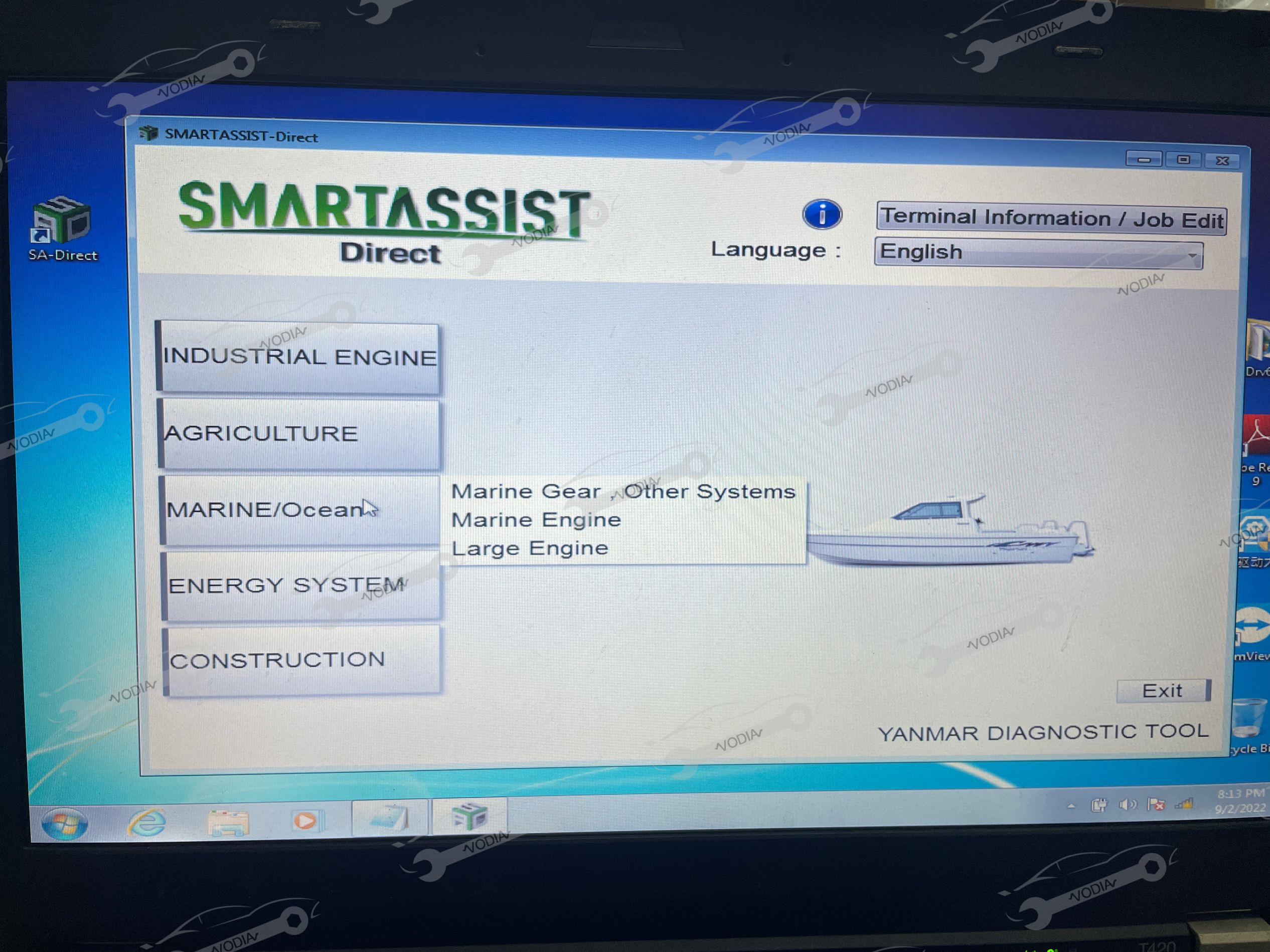 YEDST Screen Display 6