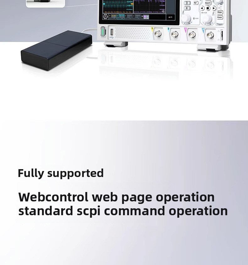 RIGOL DHO804/DHO814 HD Touch Screen Portable Digital Oscilloscope 100M Analog Bandwidth
