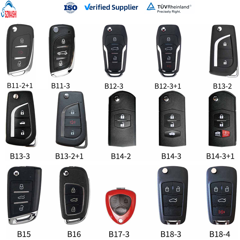 KEYDIY KD B Series Universal Remote Control Car Key For KD-X2 KD-MAX Replacement Vehicles Keys With Chips For Car Key Wholesale
