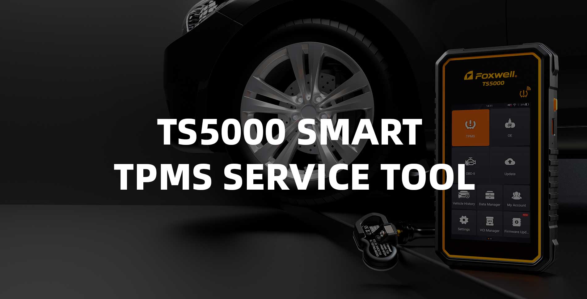 TPMS Diagnostic Tool Side View
