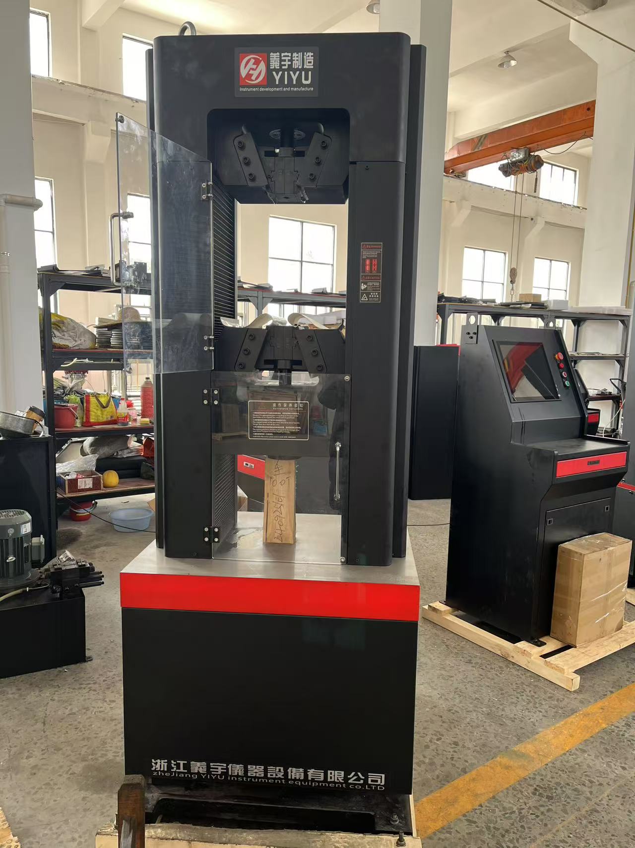 Computerized Computer Control Electric Hydraulic Tensile Testing Machine Servo Universal Materials Tensile Strength Equipment