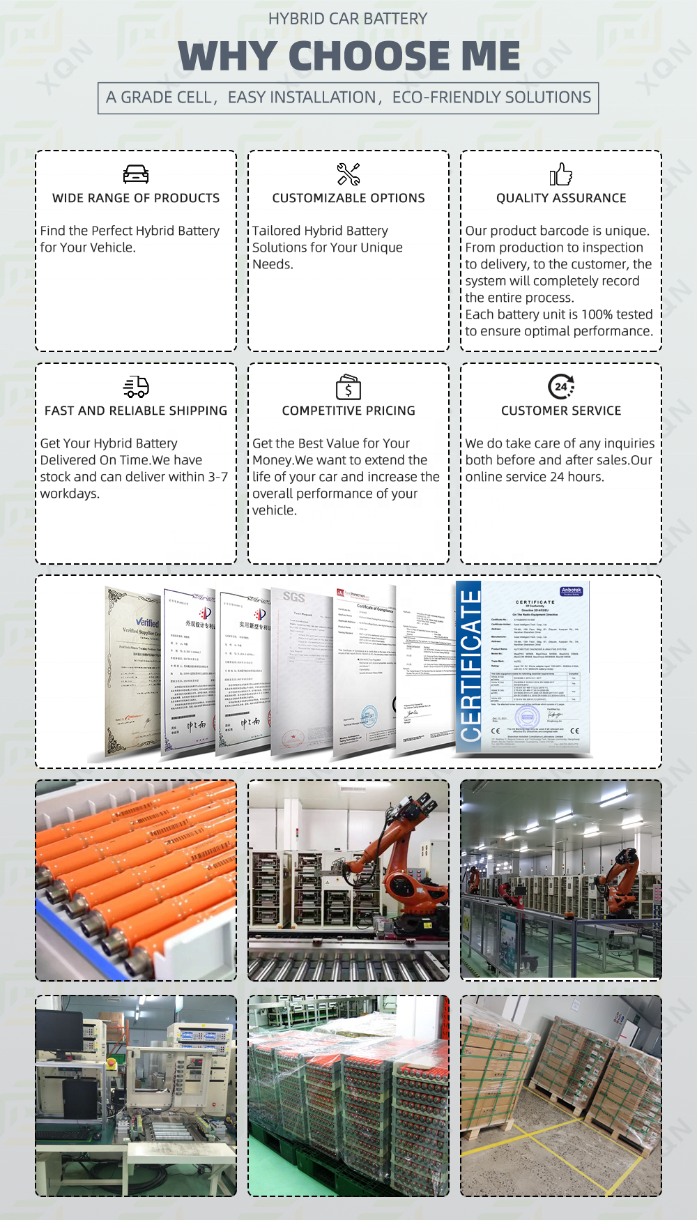 Our Unique Service Selling Points