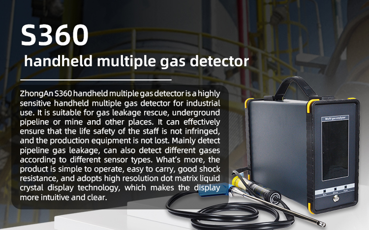 Portable flue gas analyzer