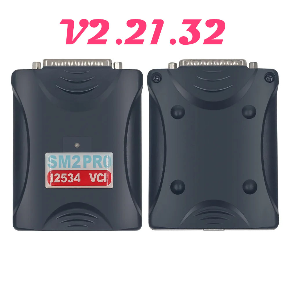 Latest Version V2.21.32 SM2 PRO J2534 ECU Programmer Full Set USB 3IN1 with 1 Year Warranty for Car ECU Programming Tool