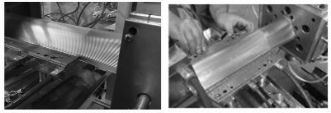 Extrusion haul-off and calibration unit