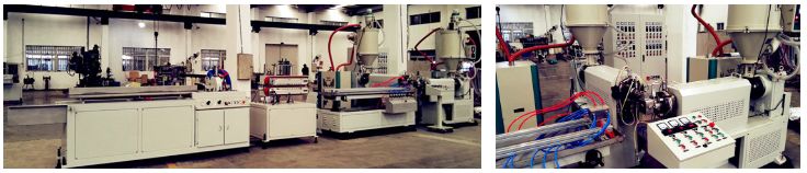 Profile production machinery detail
