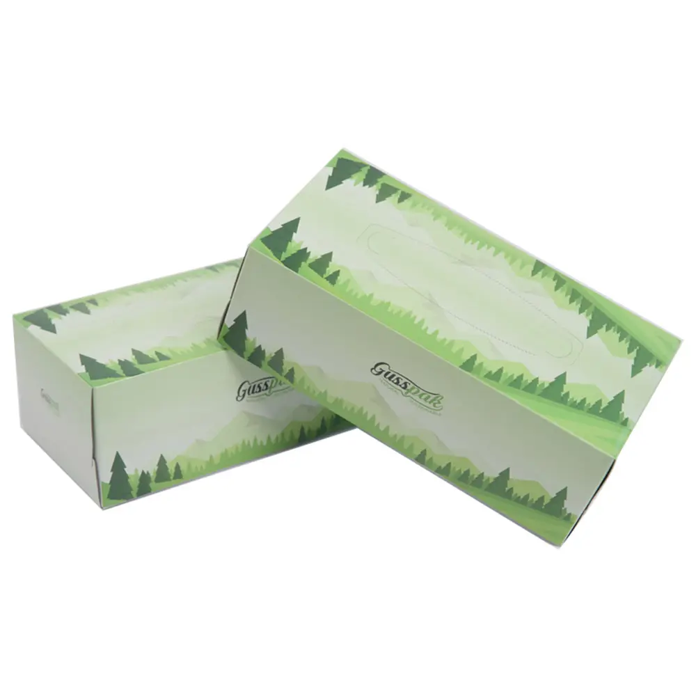 Wholesale Hot Sale Factory Price Wholesale Eco friendly Facial Tissue Box Manufacturer, Factory