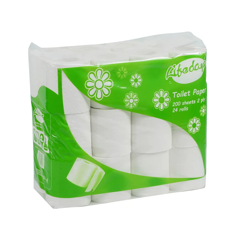 ODM Eco-Friendly Virgin Wood Pulp Good Quality 2py Toilet Paper Supplier, Factory