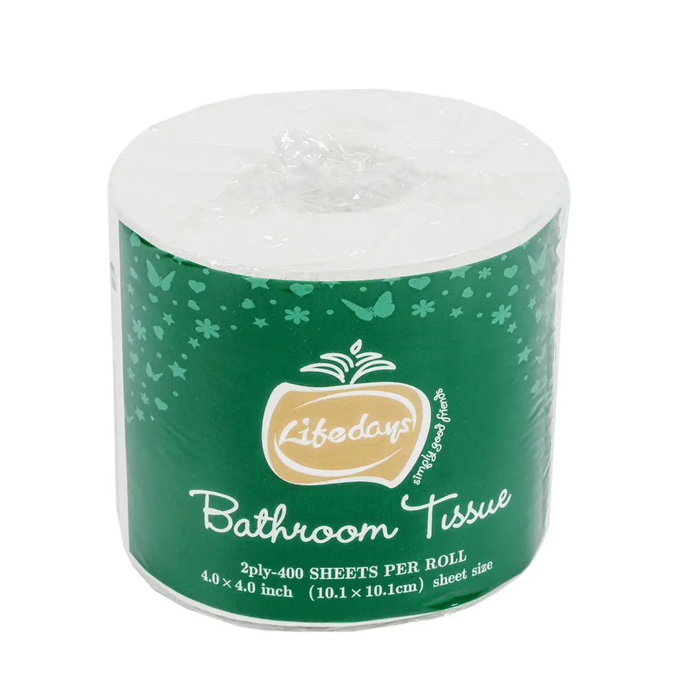 Wholesale Eco-friendly White Toilet Paper Premium Virgin Wood Pulp Supplier, Factory