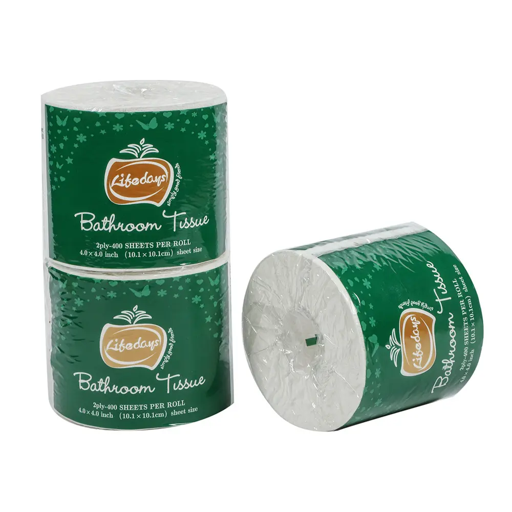 Wholesale Eco-friendly White Toilet Paper Premium Virgin Wood Pulp Supplier, Factory