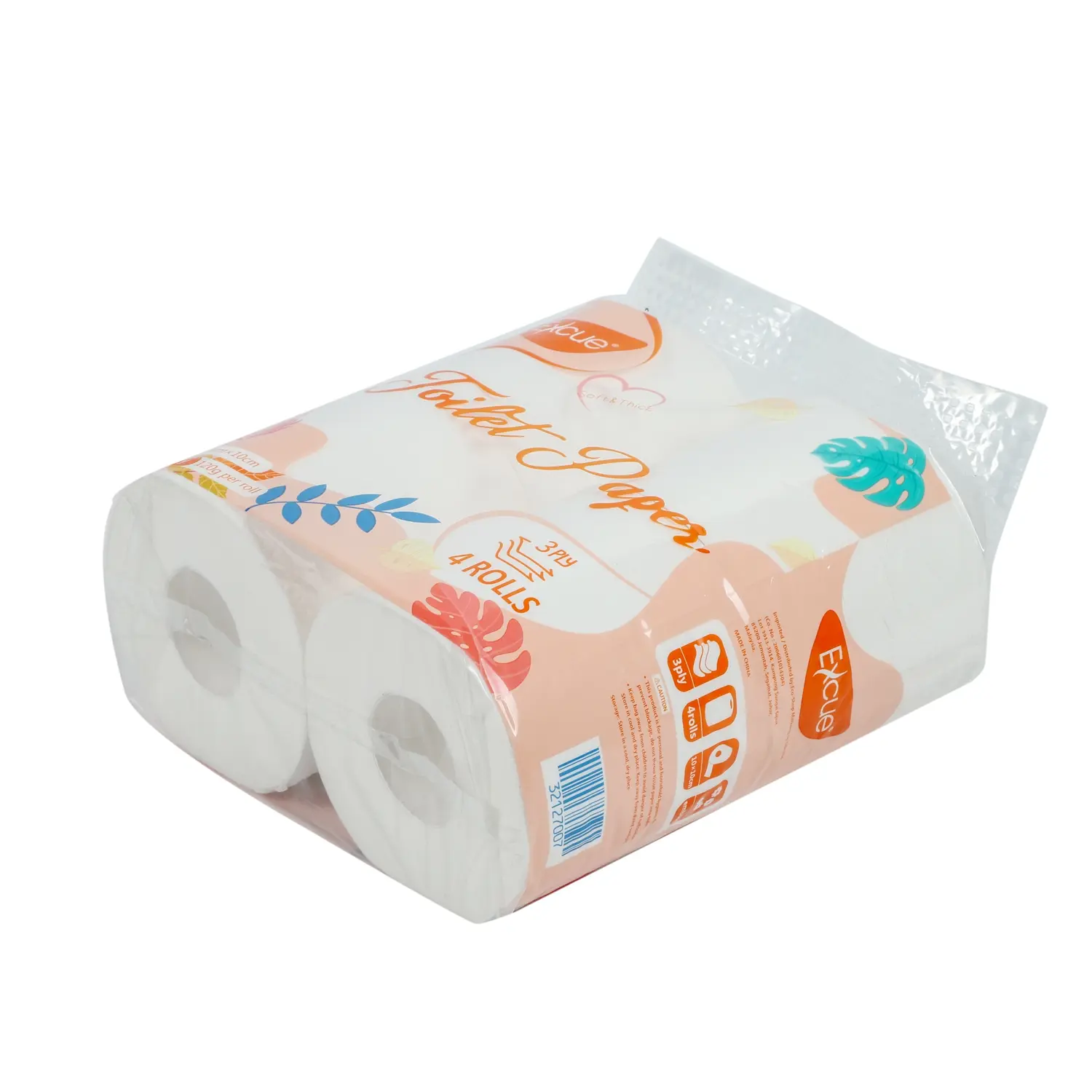 ODM Excellent Quality Wholesale Hotel 3 Ply Toilet Tissue Rolls Suppliers, Factory
