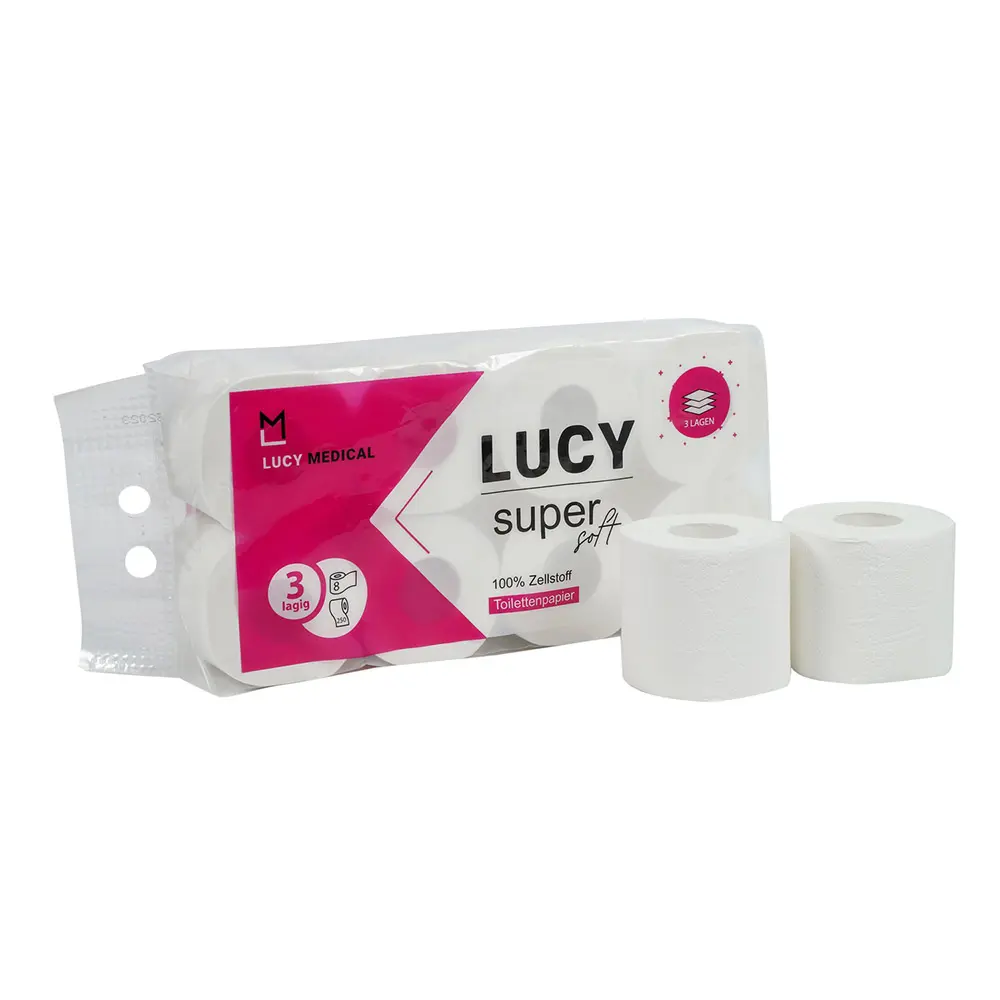 High-Quality Custom Logo Printed Soft 2 Ply Bathroom Toilet Paper Roll Supplier, Factories