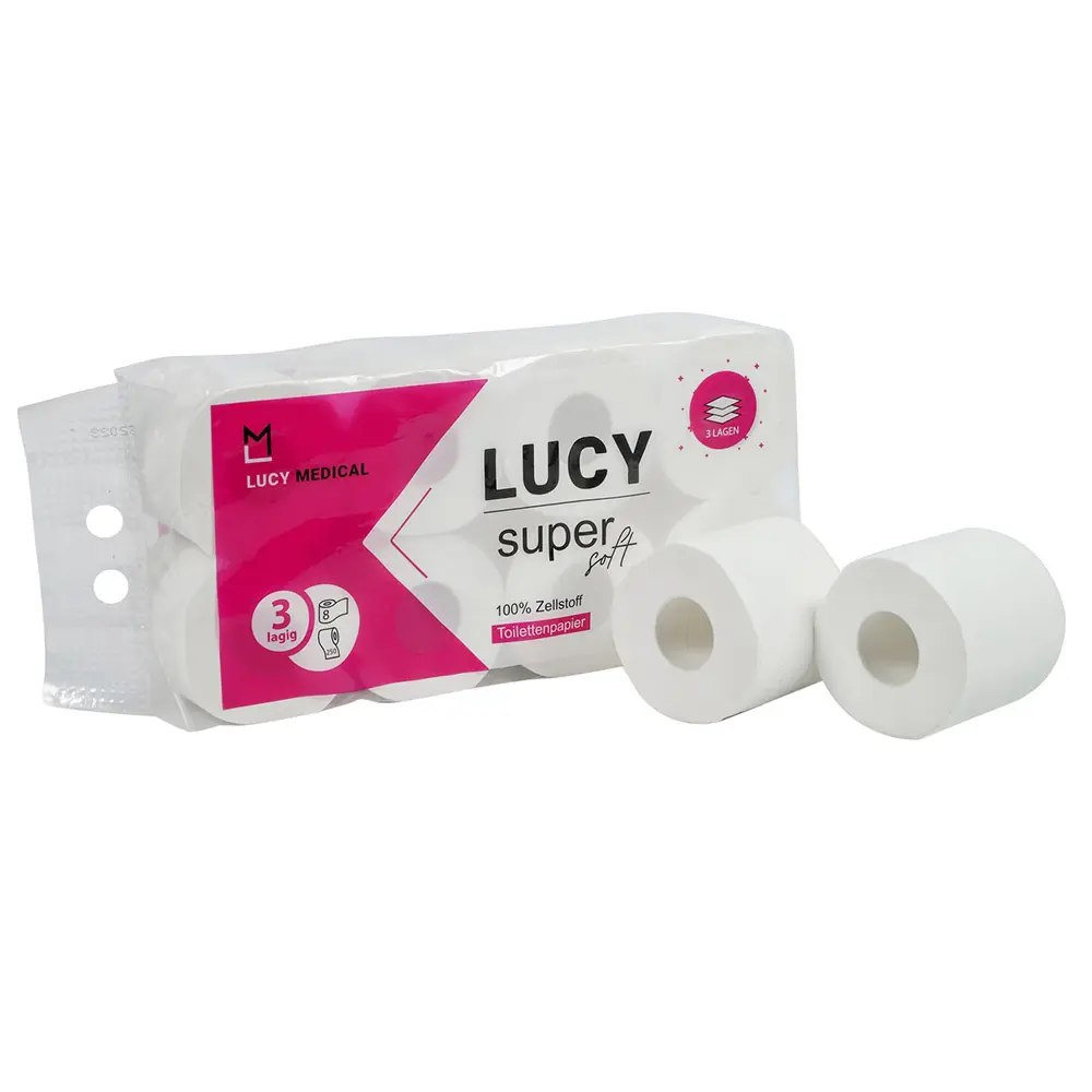 High-Quality Custom Logo Printed Soft 2 Ply Bathroom Toilet Paper Roll Supplier, Factories