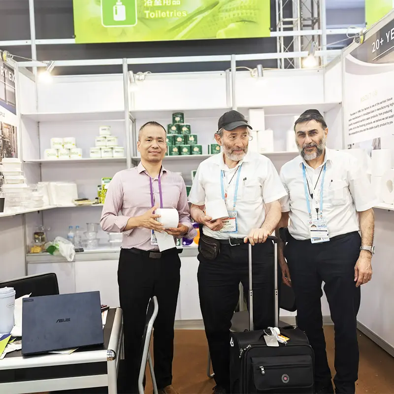 Baoda Paper automated tissue paper production line with imported high-speed paper machines