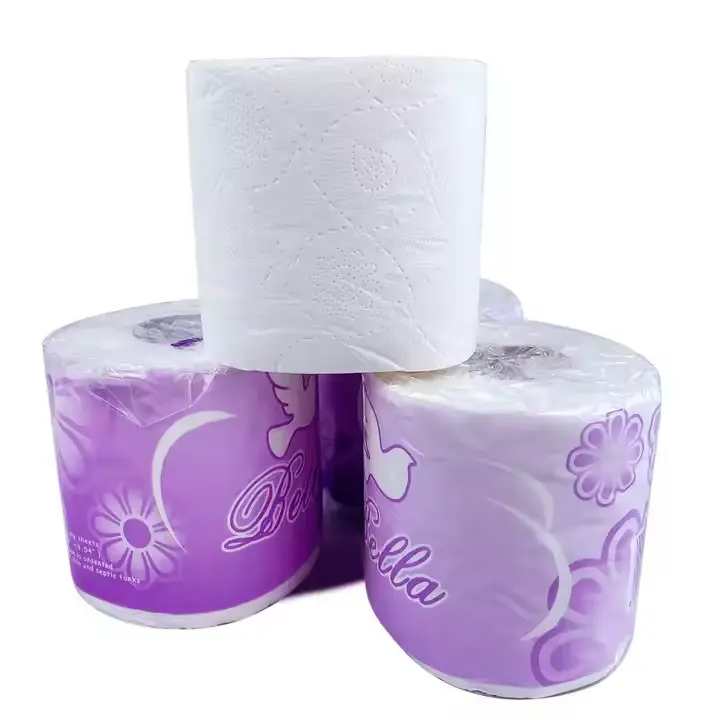 High-Quality Premium 2 Ply 10.4*10cm Soft White Toilet Tissue Roll for Daily Use Exporter, Factories