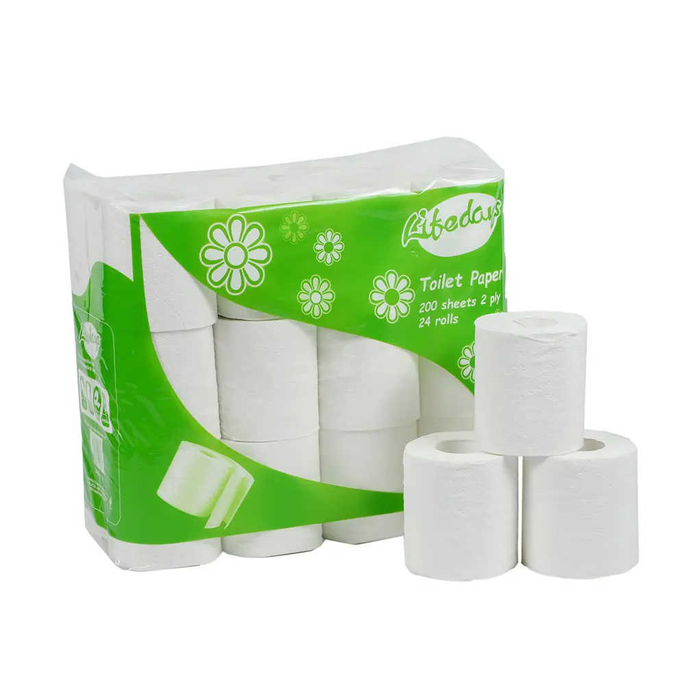 ODM Eco-Friendly Virgin Wood Pulp Good Quality 2py Toilet Paper Supplier, Factory