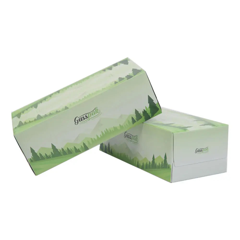 Wholesale Hot Sale Factory Price Wholesale Eco friendly Facial Tissue Box Manufacturer, Factory