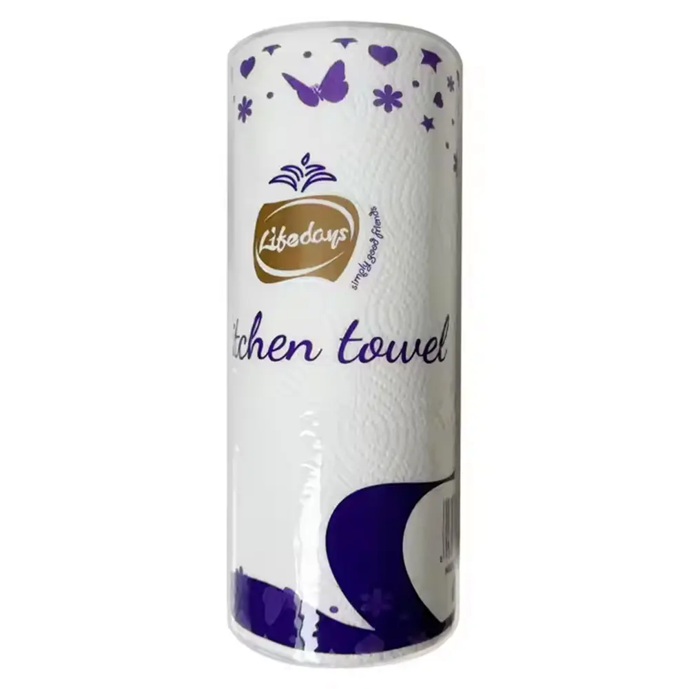 China Wholesale 2-Ply Eco-Friendly White Kitchen Towel Paper Manufacturer, Manufacturers
