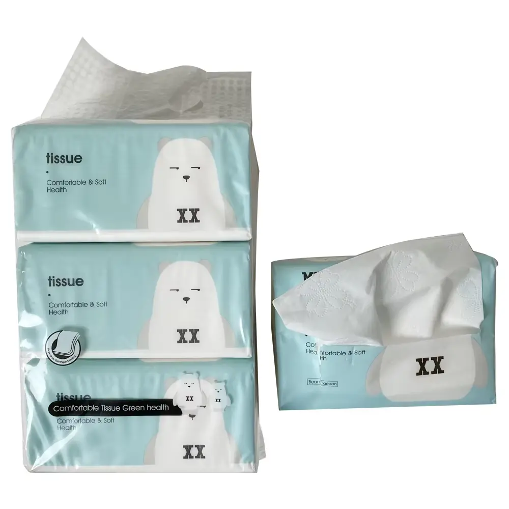 ODM Cloud-Like Soft 3-Ply Tissues Unscented - Durable & Hypoallergenic | China Factory & Suppliers Manufacturer, Factory