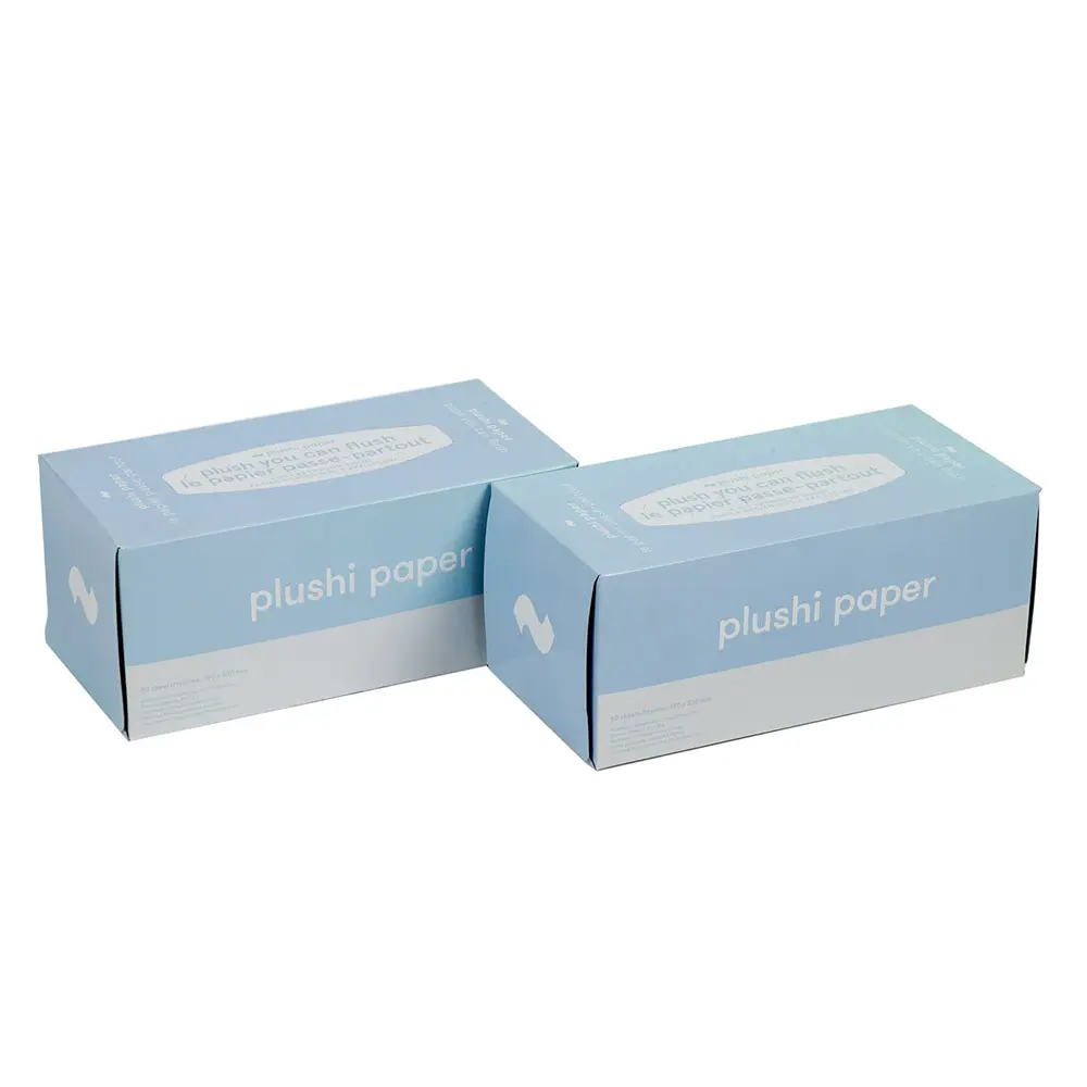 China 100% Virgin Wood Pulp 2 Ply Facial Tissue Box for Businesses Manufacturers, Exporters