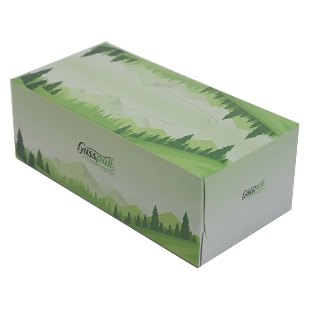 Wholesale Hot Sale Factory Price Wholesale Eco friendly Facial Tissue Box Manufacturer, Factory